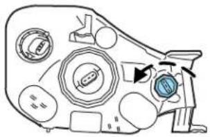 FORD Focus (2011) - Replacingfrontparkinglamp/turnsignalbulbs - 2