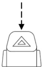 FORD Focus (2011) - HAZARD FLASHER CONTROL - 1