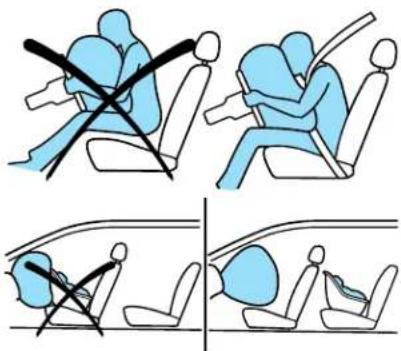 FORD Focus (2011) - Important SRS precautions - 1