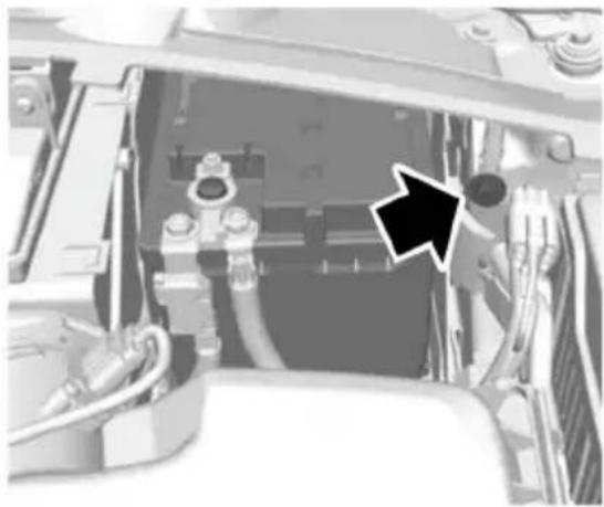 FORD Galaxy (2011) - BATTERY CONNECTION POINTS - 1