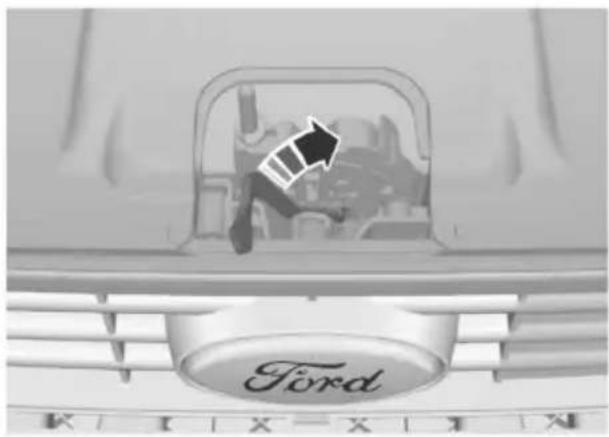 FORD Galaxy (2011) - Opening the hood - 2