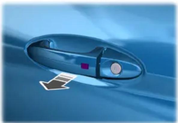 FORD Galaxy (2011) - Unlocking the vehicle - 1