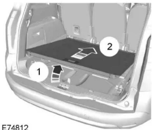 FORD Galaxy (2011) - Storage compartment - 1