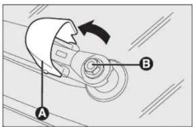 FORD Ka (2011) - Changing the windscreen wiper blades fig. 6 - 1