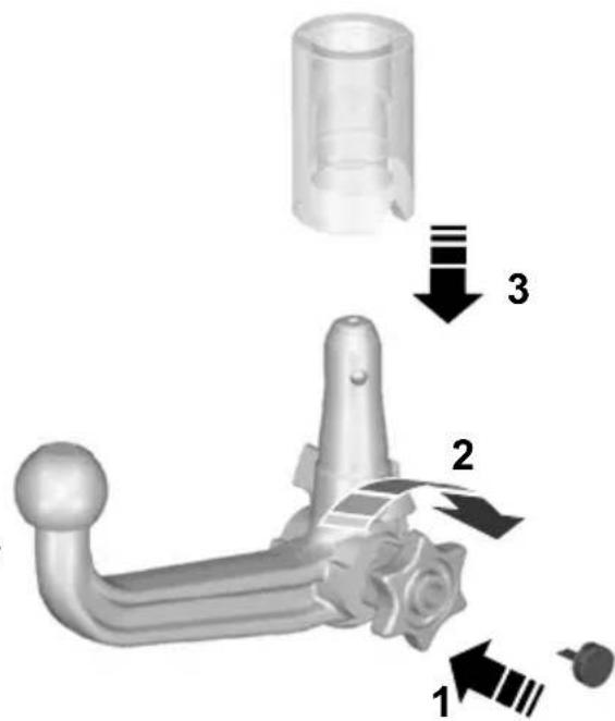 FORD Mondeo (2007) - Removing the tow ball arm - 1