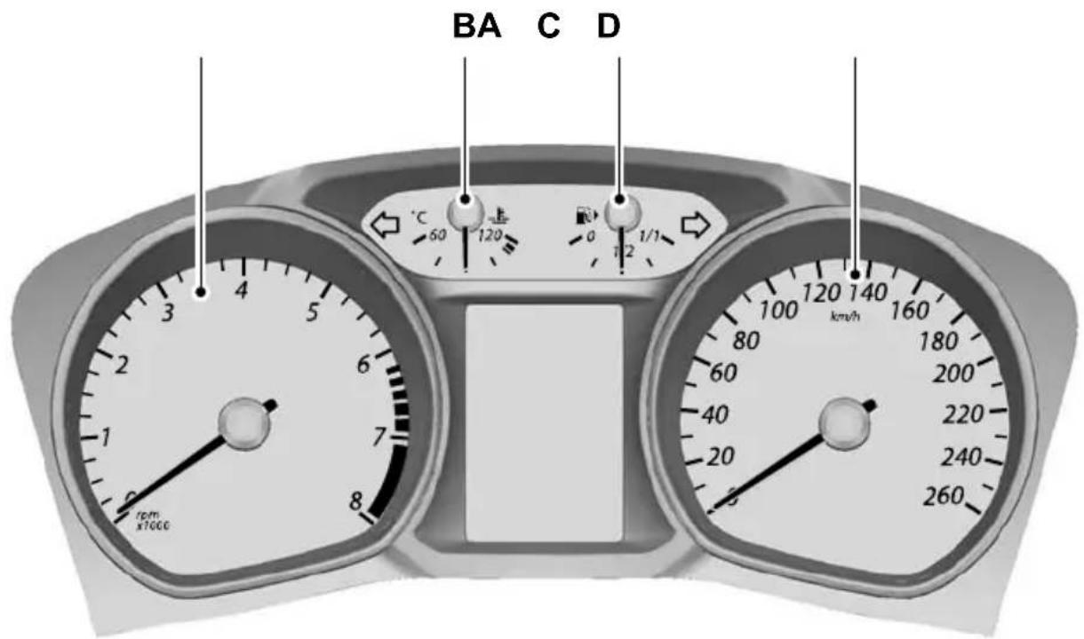 FORD Mondeo (2007) - GAUGES - 1