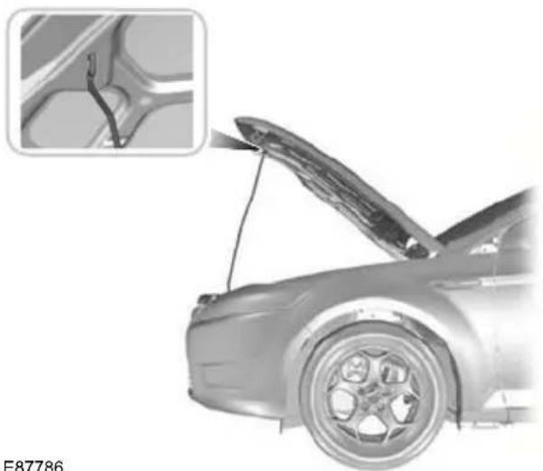 FORD Mondeo (2007) - OPENING AND CLOSING THE BONNET - 3