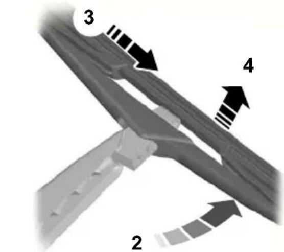 FORD Mondeo (2007) - Changing the rear window wiper blades - Estate - 1