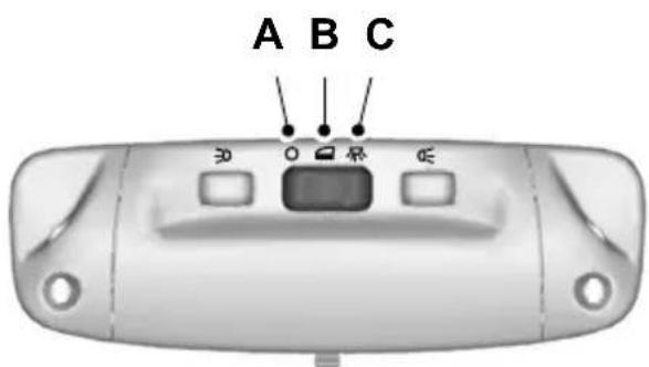 FORD Mondeo (2007) - Courtesy lamp - 1