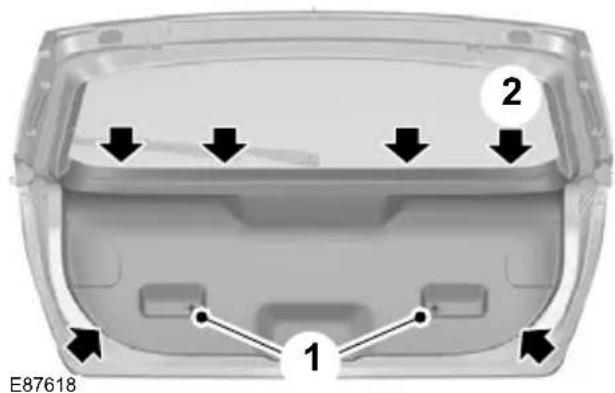 FORD Mondeo (2007) - Remove the trim panel - 2