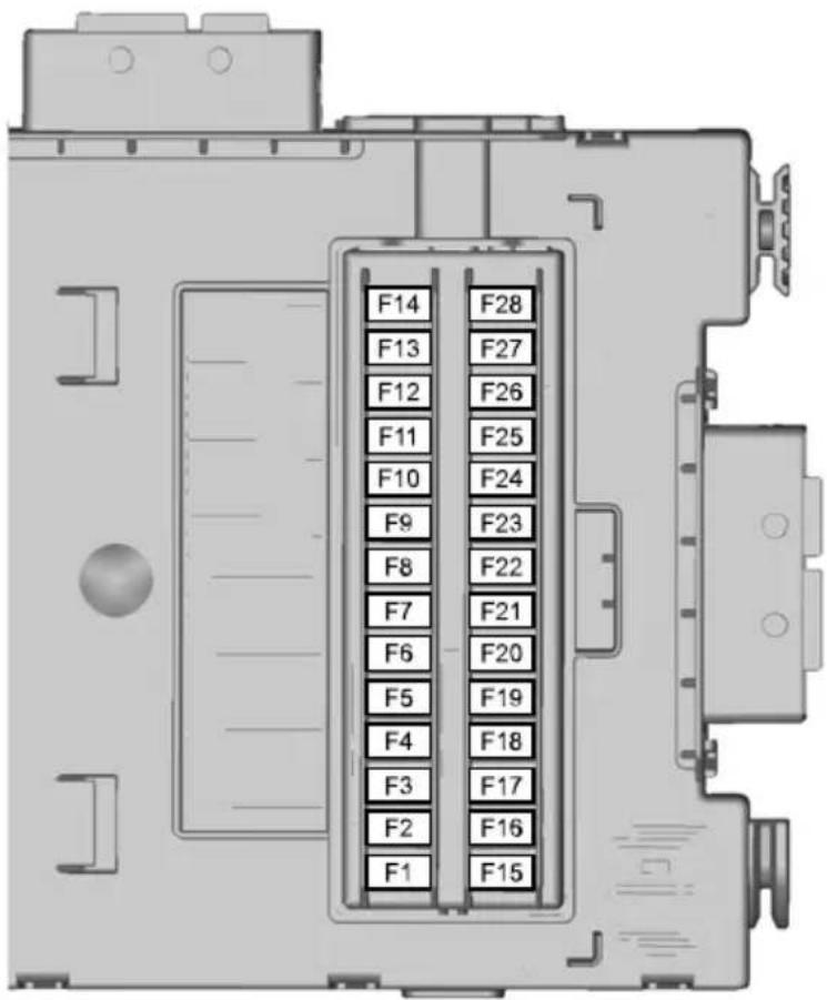 FORD Mondeo (2007) - Central fuse box - 1