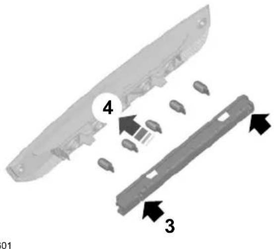 FORD Mondeo (2007) - Remove the trim panel - 6