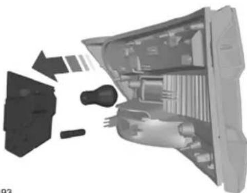 FORD S-Max (2012) - Direction indicator, tail and brake lamp - 7