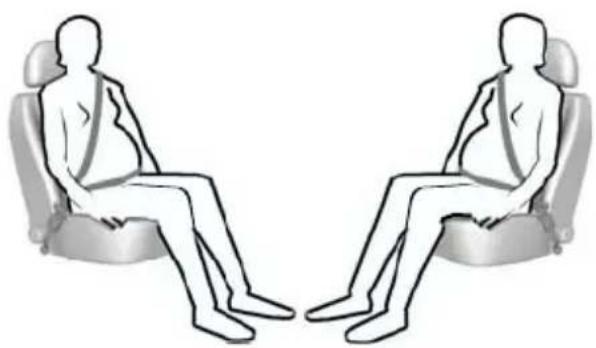 FORD S-Max (2012) - USING SEAT BELTS DURING PREGNANCY - 1