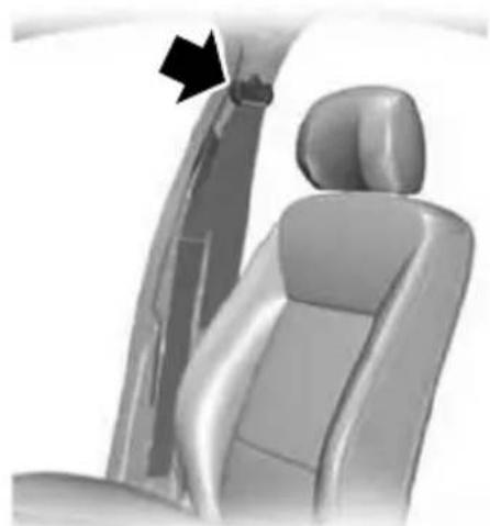 FORD S-Max (2012) - SEAT BELT HEIGHT ADJUSTMENT - 1