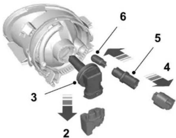 FORD S-Max (2012) - Front fog lamp and side lamp (S-MAX) - 1