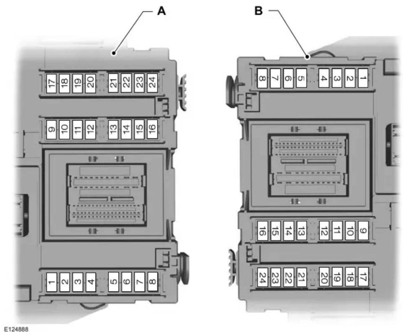 FORD S-Max (2012) - Fuses - 1