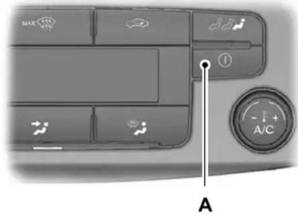 FORD S-Max (2012) - Switching the rear automatic climate control on and off - 1