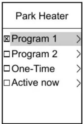FORD S-Max (2012) - Programming the parking heater - 2