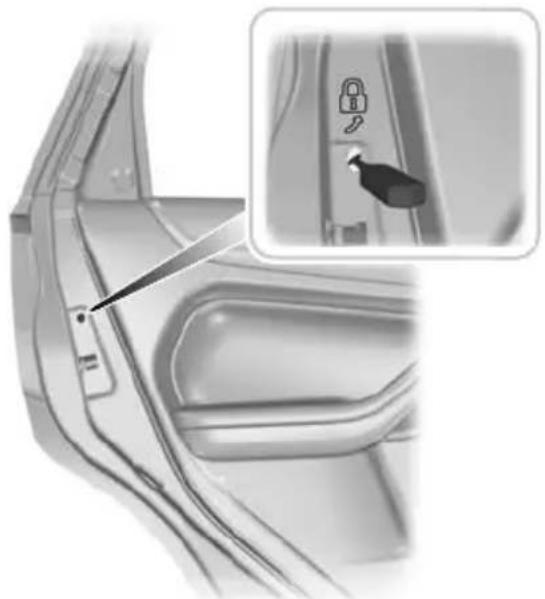 FORD S-Max (2012) - Manual child safety locks - 1