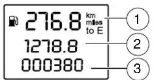 FORD Transit (2011) - Informationdisplaytype1 - 1