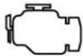 FORD Transit (2011) - Serviceenginesoon:The service enginesoonindicator light - 1