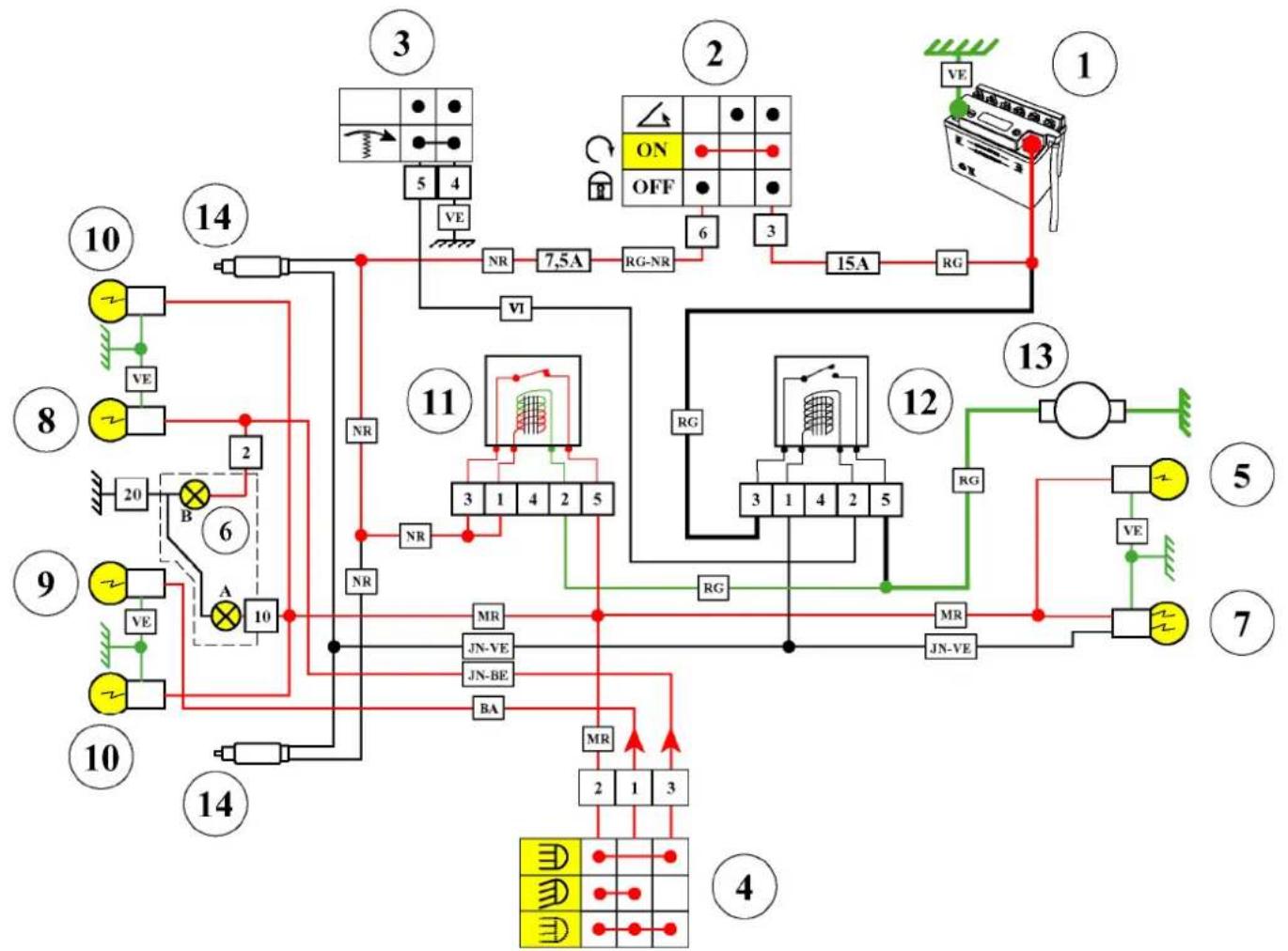 PEUGEOT JetForce - ELECTRICITY - 2