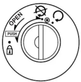 YAMAHA BW 50 (2005) - Main switch/steering lock - 1