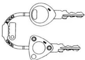 YAMAHA JOG 50R (2004) - Key identification number - 1