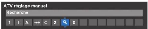 ATV réglage manuel Recherche 1 I A ↔ C 2 0