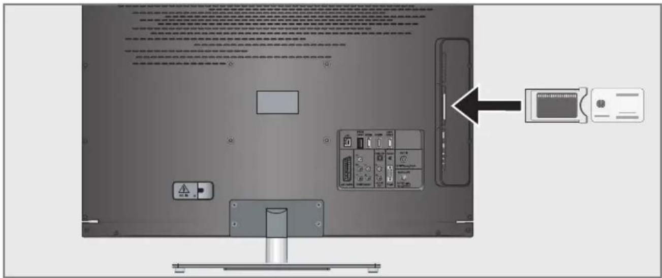 GRUNDIG 26 VLE 8200 SL - OPERATION WITH A COMMON INTERFACE - 1