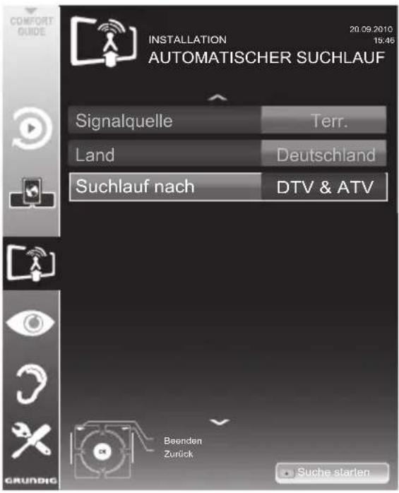 GRUNDIG 32 VLE 6220 BH - Achtung: - 1
