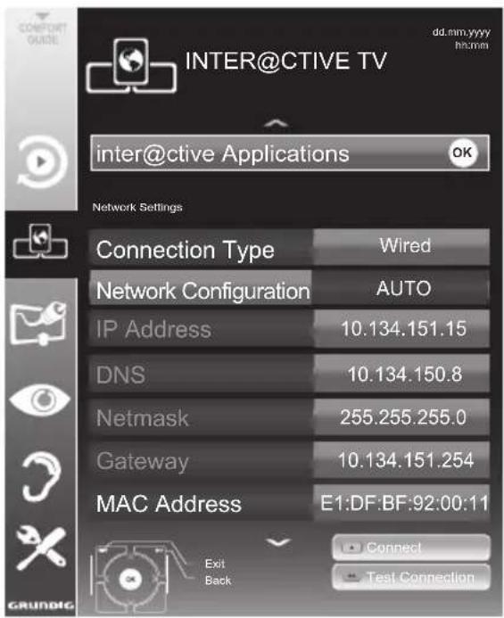 GRUNDIG 32 VLE 6220 BH - Automatic wired network connection - 1