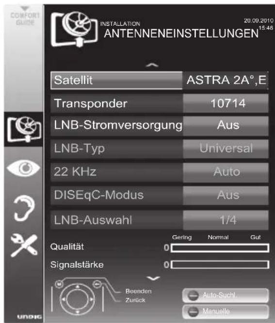 GRUNDIG 22 VLE 8220 SG - Profiinstallation - 1
