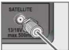 GRUNDIG 22 VLE 8220 SG - Antenne und Netzkabel anschließen - 2