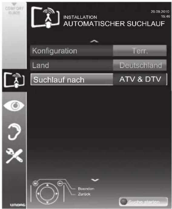 GRUNDIG 22 VLE 8220 SG - Achtung: - 1