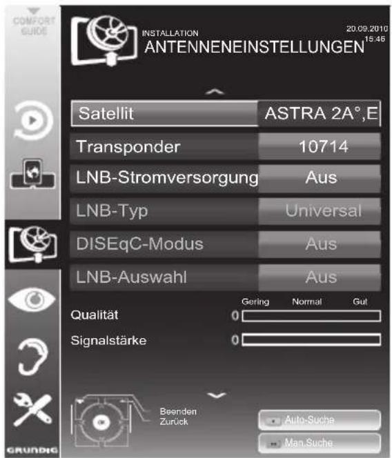 GRUNDIG 40 VLE 8270 SL - Hinweis: - 1