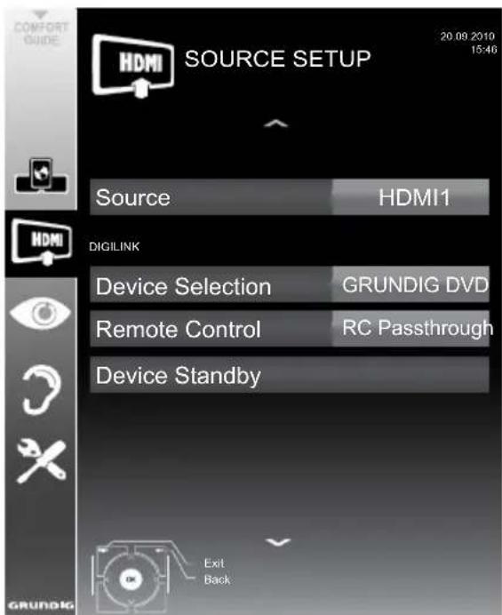 GRUNDIG Fine Arts 46 FLE 9170 SL - Device operation - 1