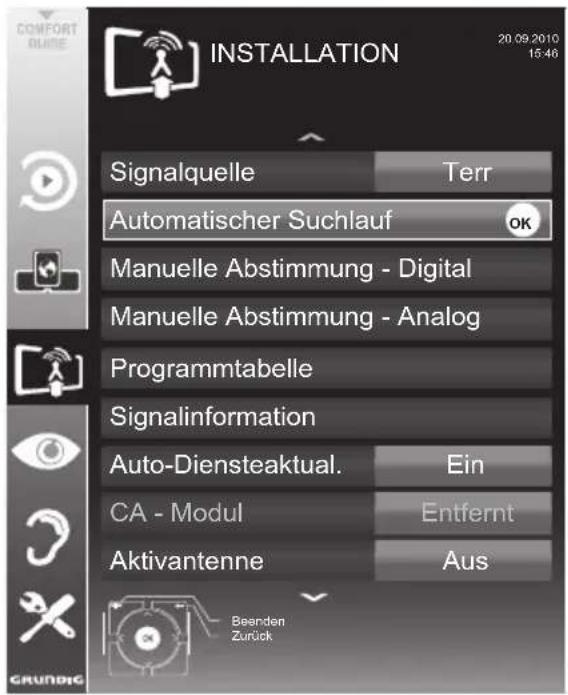 GRUNDIG Fine Arts 40 FLE 9170 SL - Hinweis: - 1