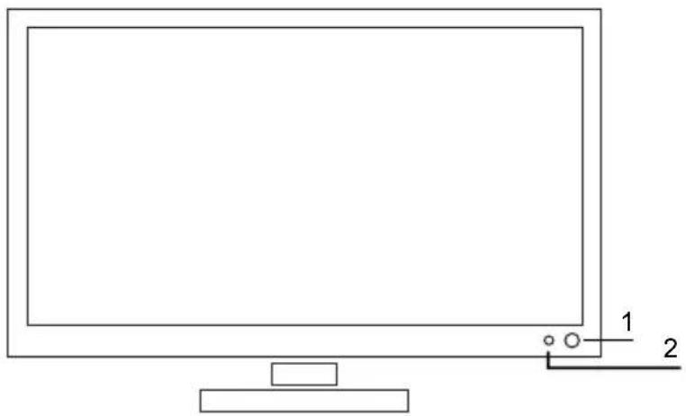 SALORA 24LED6115CDW - VOORPANEEL - 1