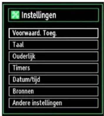 SALORA 24LED7105CD - De instellingen van uw tv configureren - 1