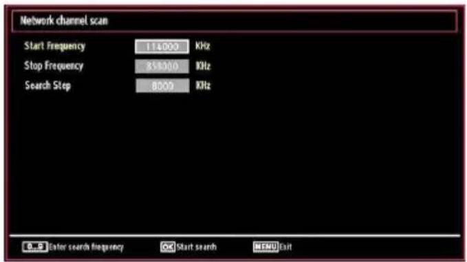 SALORA 24LED7105CD - Network Channel Scan - 2