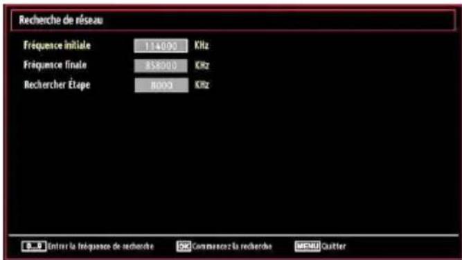 SALORA 24LED7105CD - Recherche des chaînes en réseau - 2