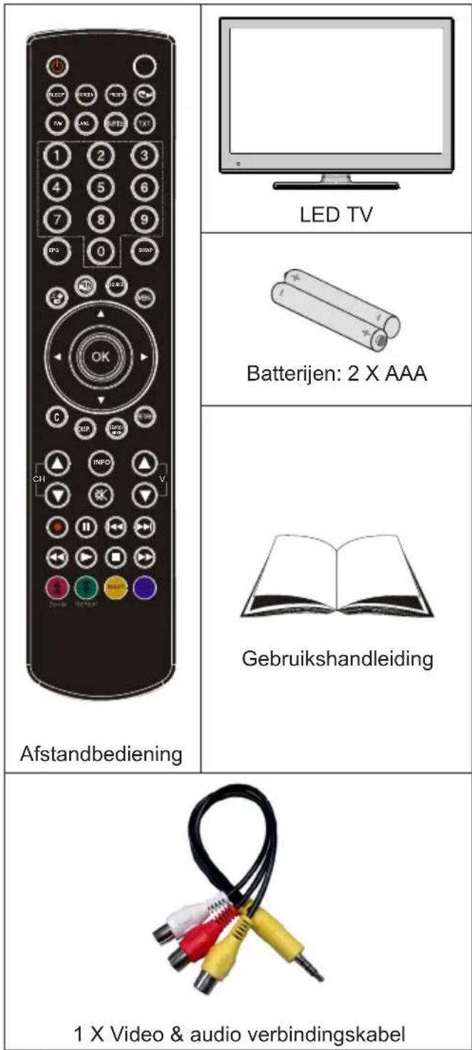 SALORA 24LED7105CD - Inhoud van de verpakking - 1
