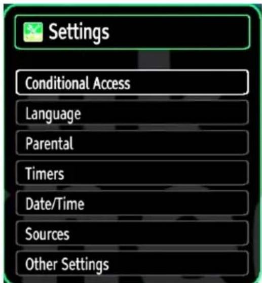 SALORA 32LED7105CD - Configuring Your TV's Settings - 1