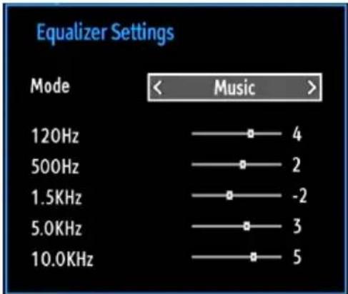 SALORA 32LED7105CD - Sound Settings Menu Items - 1