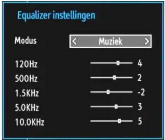 SALORA 42LED7100C - Menuopties voor geluidsinstelling - 1