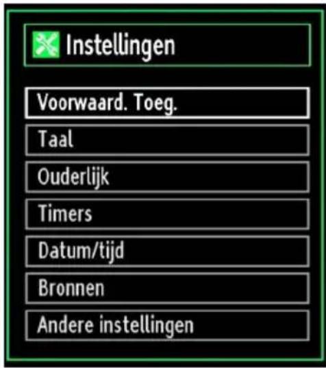 SALORA 42LED7100C - De instellingen van uw tv configureren - 1