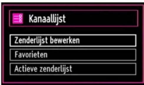 SALORA 42LED7100C - Zenders beheren - Kanalenlijst - 1