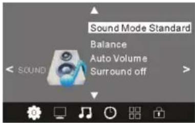HAIER LET32C500 - SOUND MENU (Menu Audio) - 1